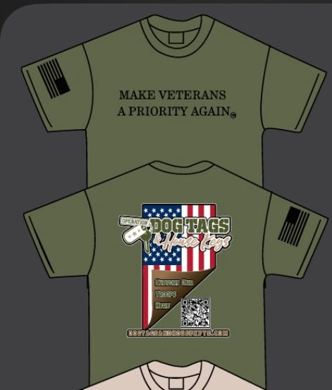 Make Veterans A Priority Again (Army Green)